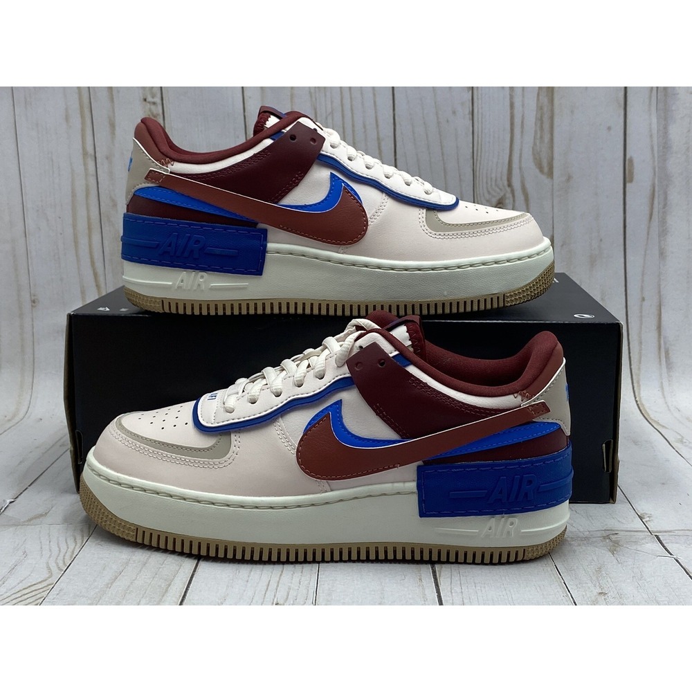 Nike Women's Air Force 1 Shadow Light Soft Pink Size 6.5 CI0919‑601